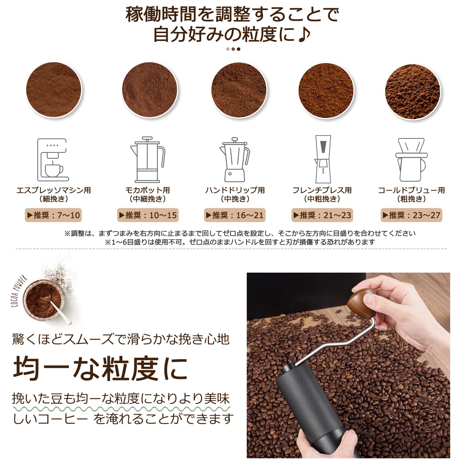 手挽きコーヒーミル