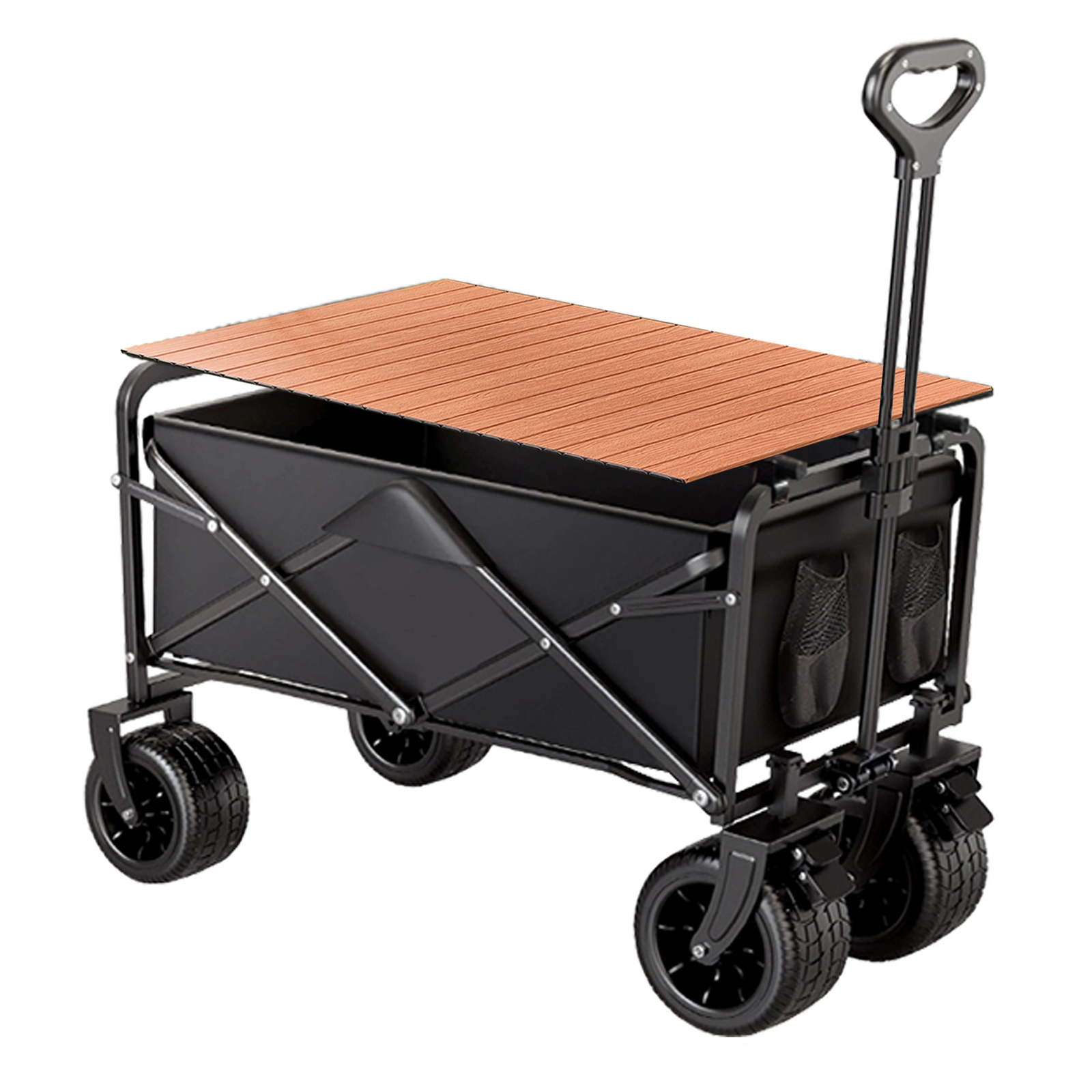 アウトドアワゴン 大容量 天板付き キャリワゴン 耐荷重200kg キャンプ
