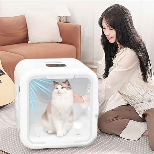 ペットドライヤー 62L ペット乾燥機 ドライヤー ボックス ハウス 自動