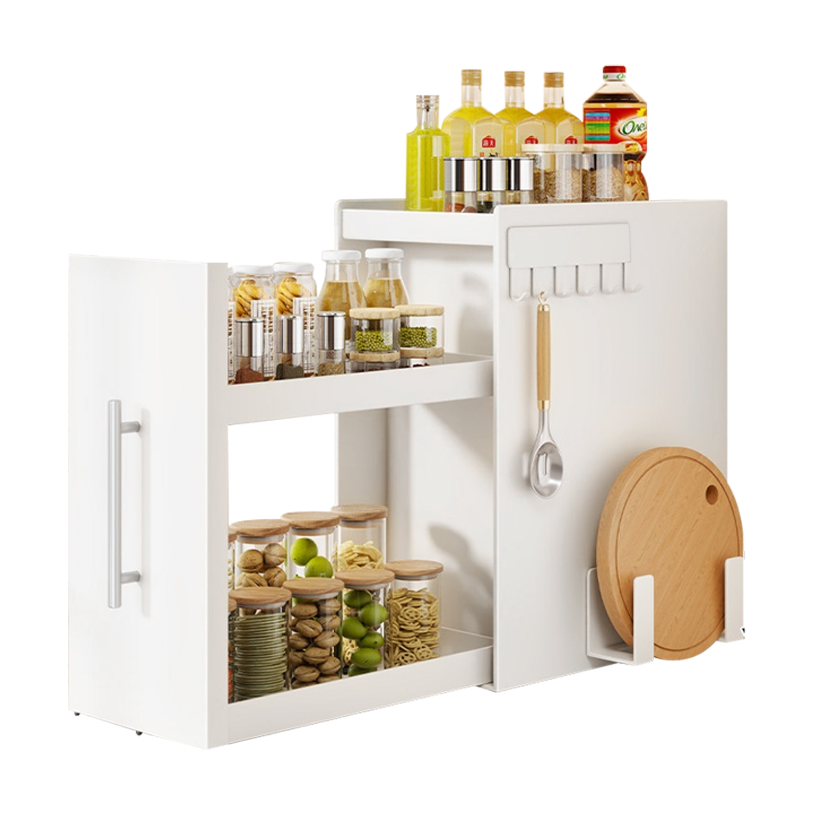 スリムデザイン 調味料ラック 調味料ラック スパイスラック 大容量 おしゃれ 調味料棚 キッチン調味