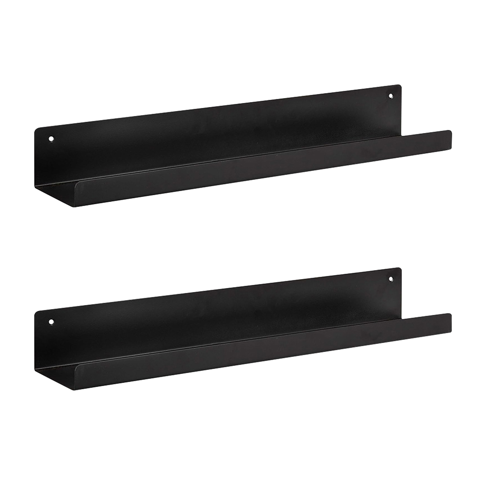 ウォールシェルフ 飾り棚 アイアン製 壁掛け シェルフ 2枚セット 壁