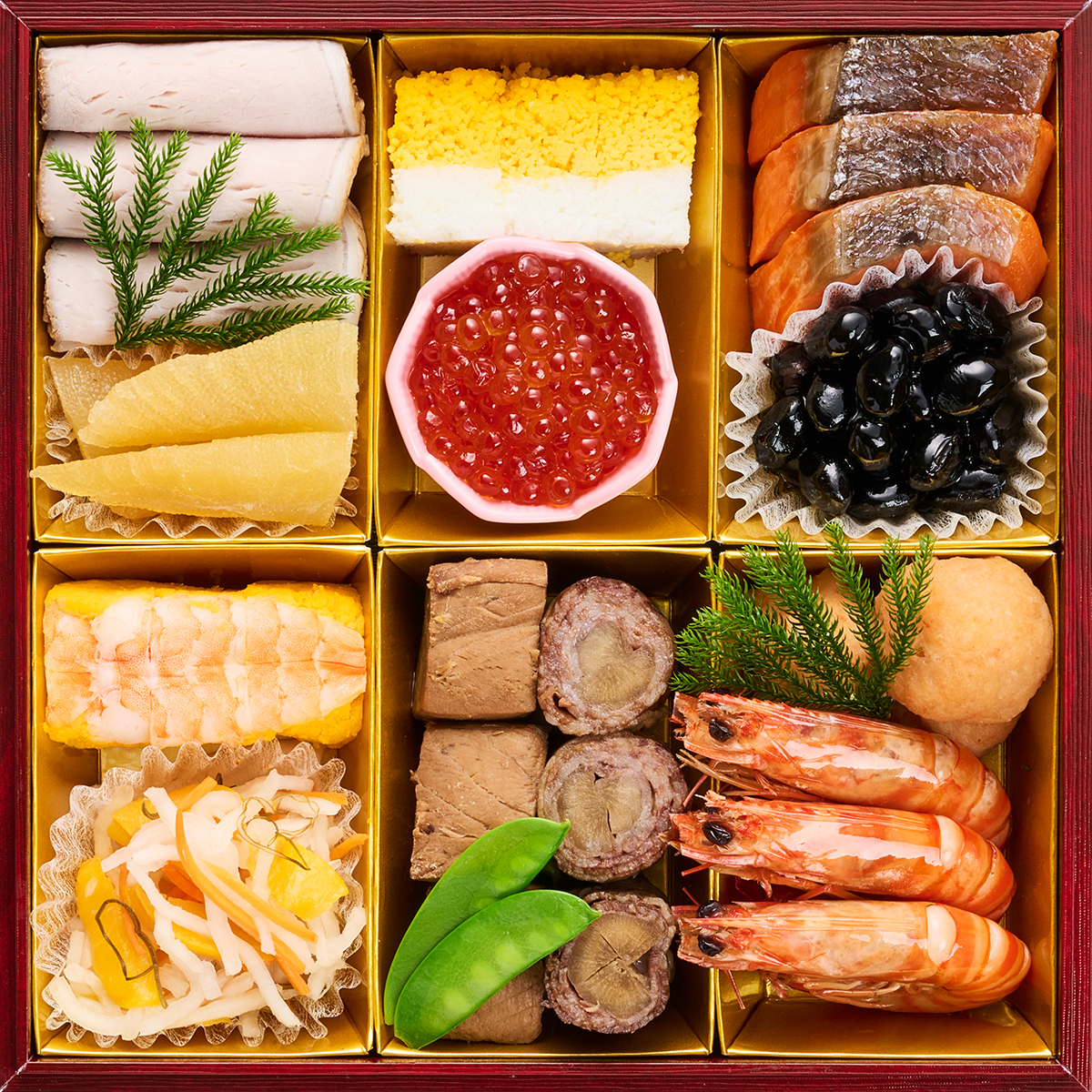 No.4008 健康管理用品 6個セット 完売御礼】惣菜 おかず | おせち料理 冷蔵 知久屋 おせち 2026 三段重