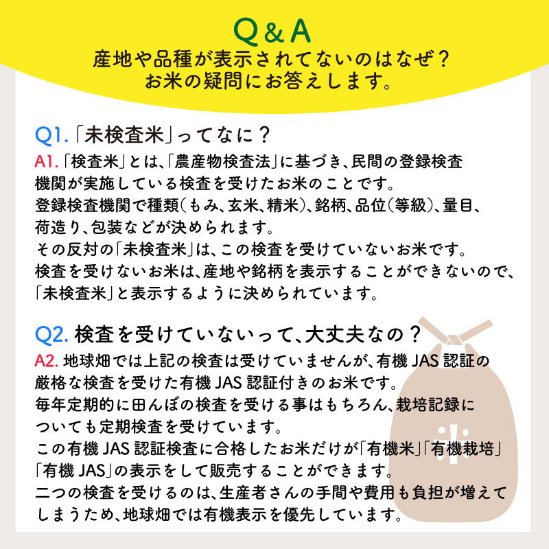 未検査米1(有機)
