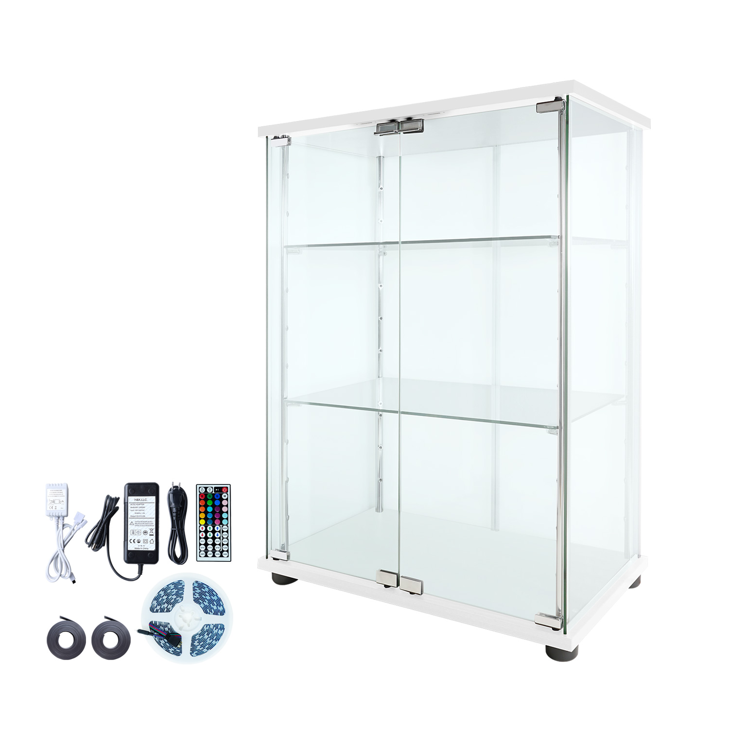 ホワイトガラスケース Amazon.co.jp: 地球家具 ガラスコレクションケース MISTA ミスタ 本体