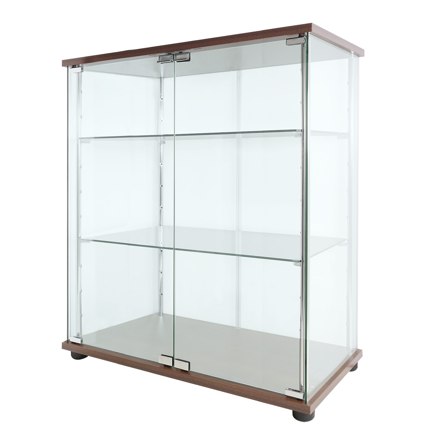 地球家具 ガラスコレクションケース MISTA ミスタ 本体 ワイド 幅80cm