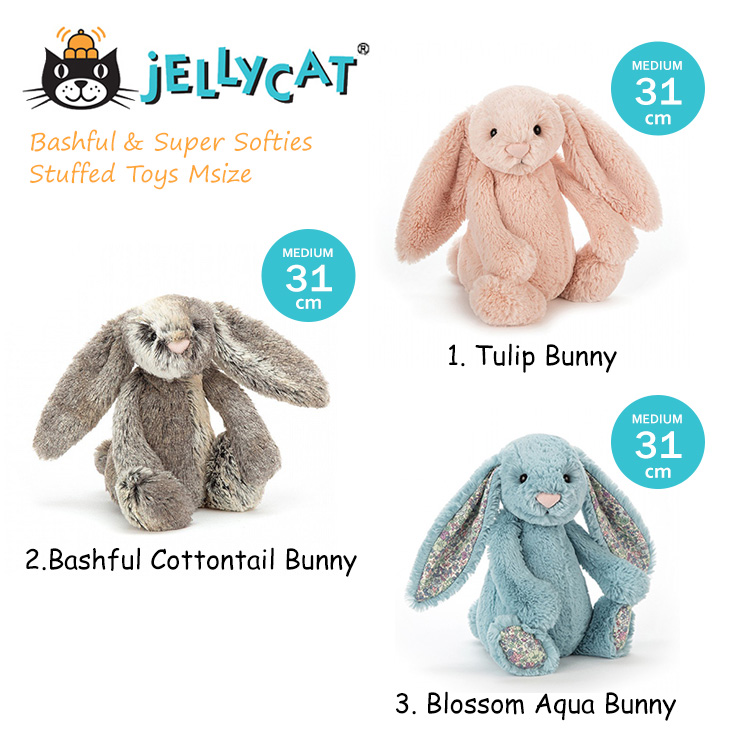 ジェリーキャット ぬいぐるみ Jellycat Mサイズ BUNNY バニー うさぎ｜chikyukagu｜16