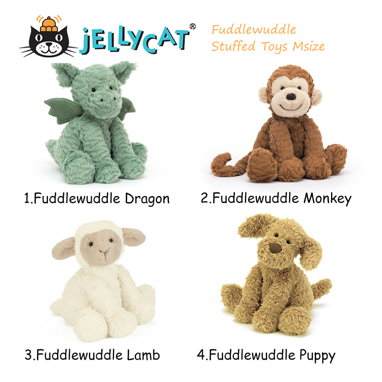 jellycat ぬいぐるみ ジェリーキャット FUDDLEWUDDLES