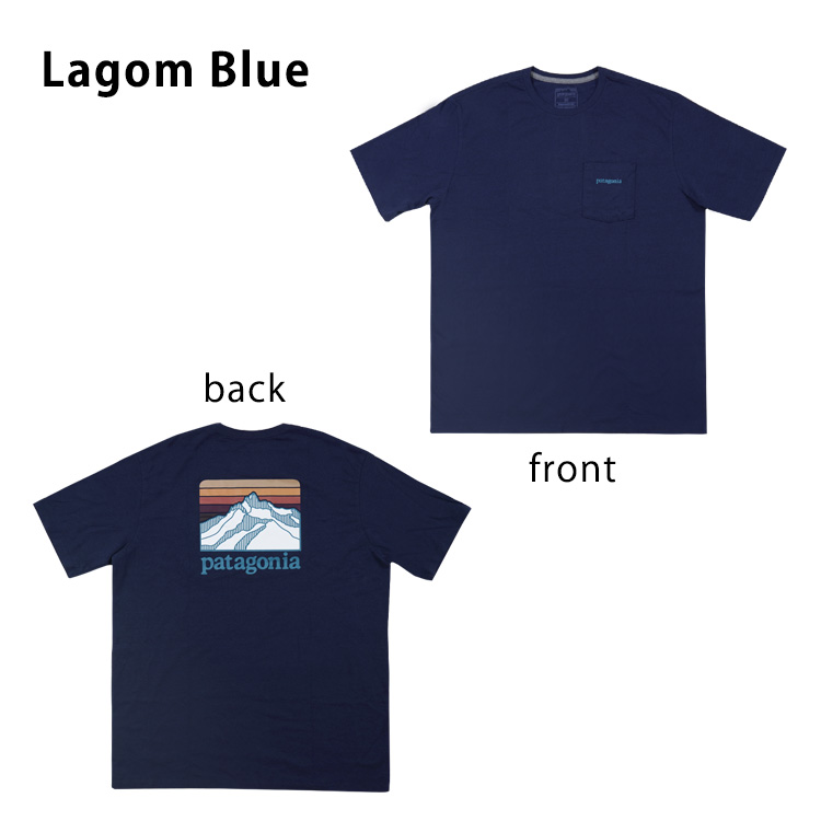 patagonia パタゴニア Tシャツ メンズ・ライン・ロゴ・リッジ・ポケット・レスポンシビリティー 38511 Men's Line Logo Ridge Pocket Responsibili-Tee｜chikyukagu｜04