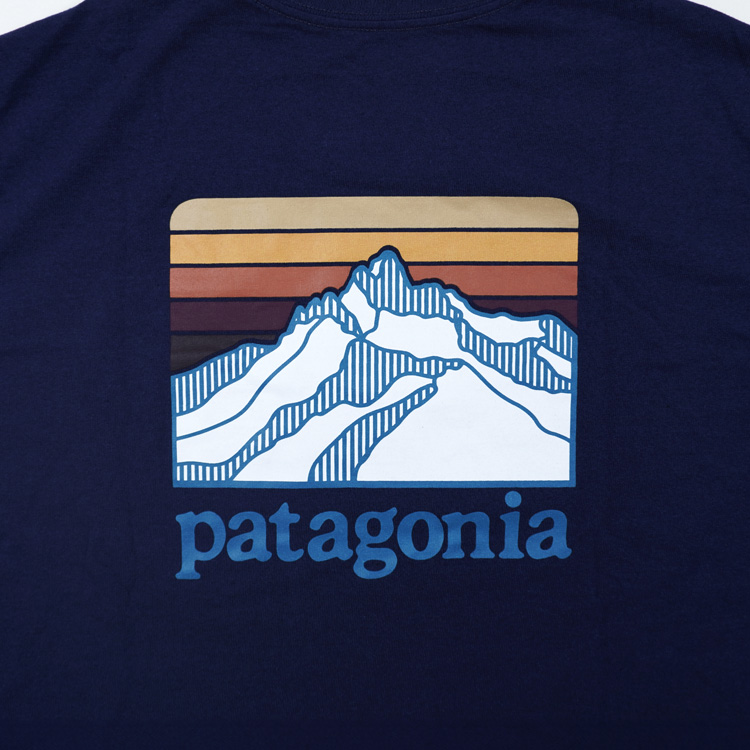 patagonia パタゴニア Tシャツ メンズ・ライン・ロゴ・リッジ・ポケット・レスポンシビリティー 38511 Men's Line Logo Ridge Pocket Responsibili-Tee｜chikyukagu｜05