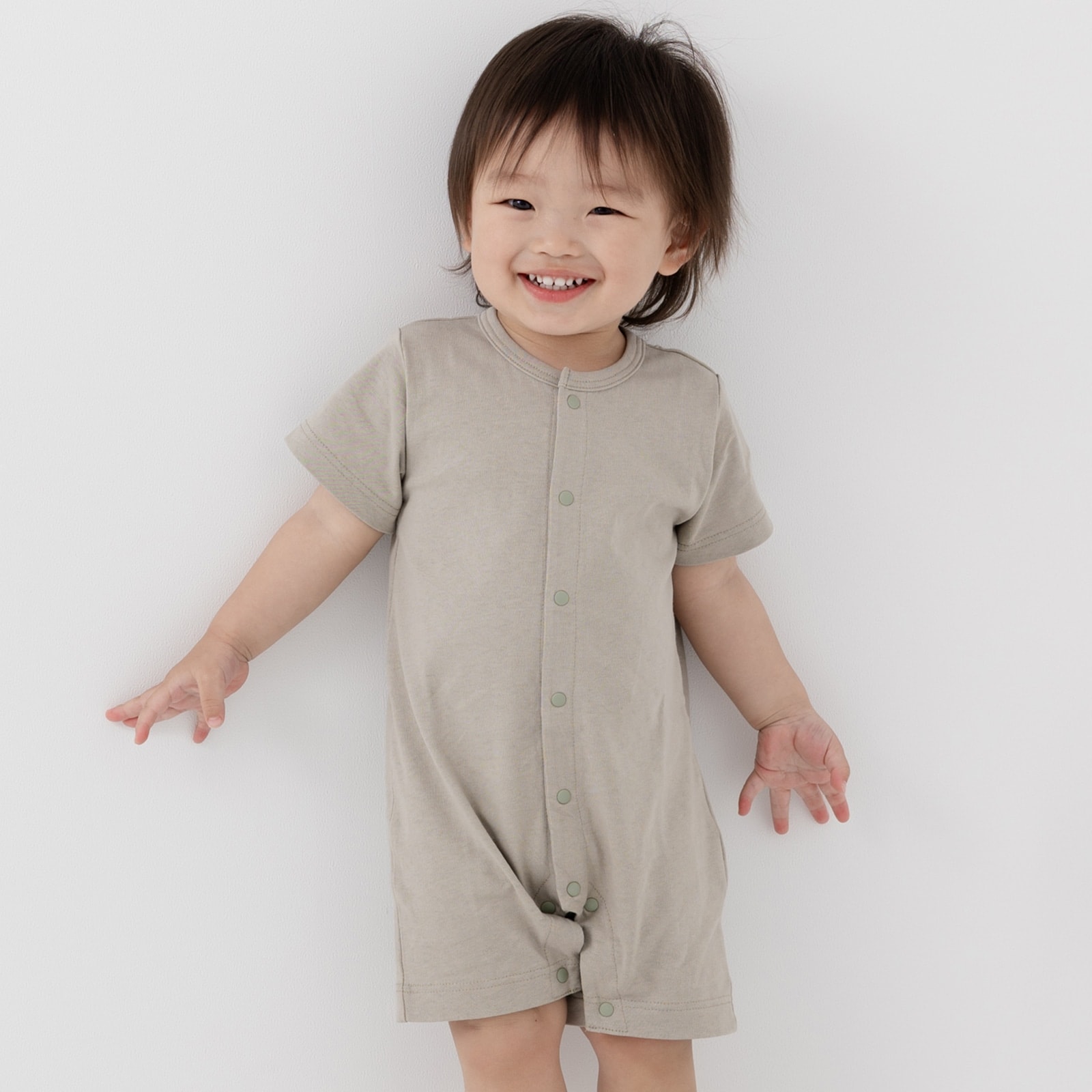 chil2 ネコポス送料無料 半袖 ロンパース カバーオール ベビー服