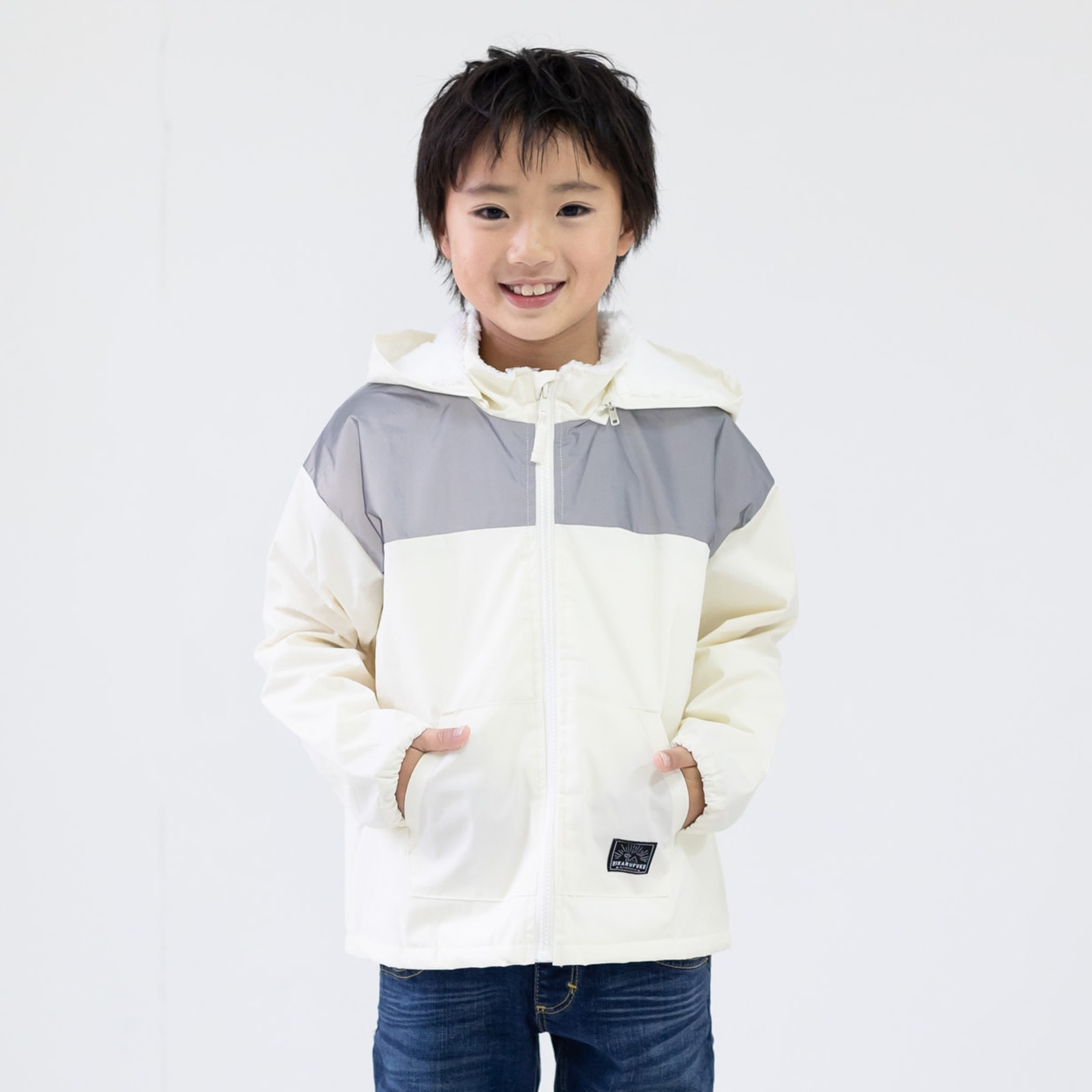 chil2 アルトタスカル ひかるふく 裏ボア ジャケット アウター 子供服