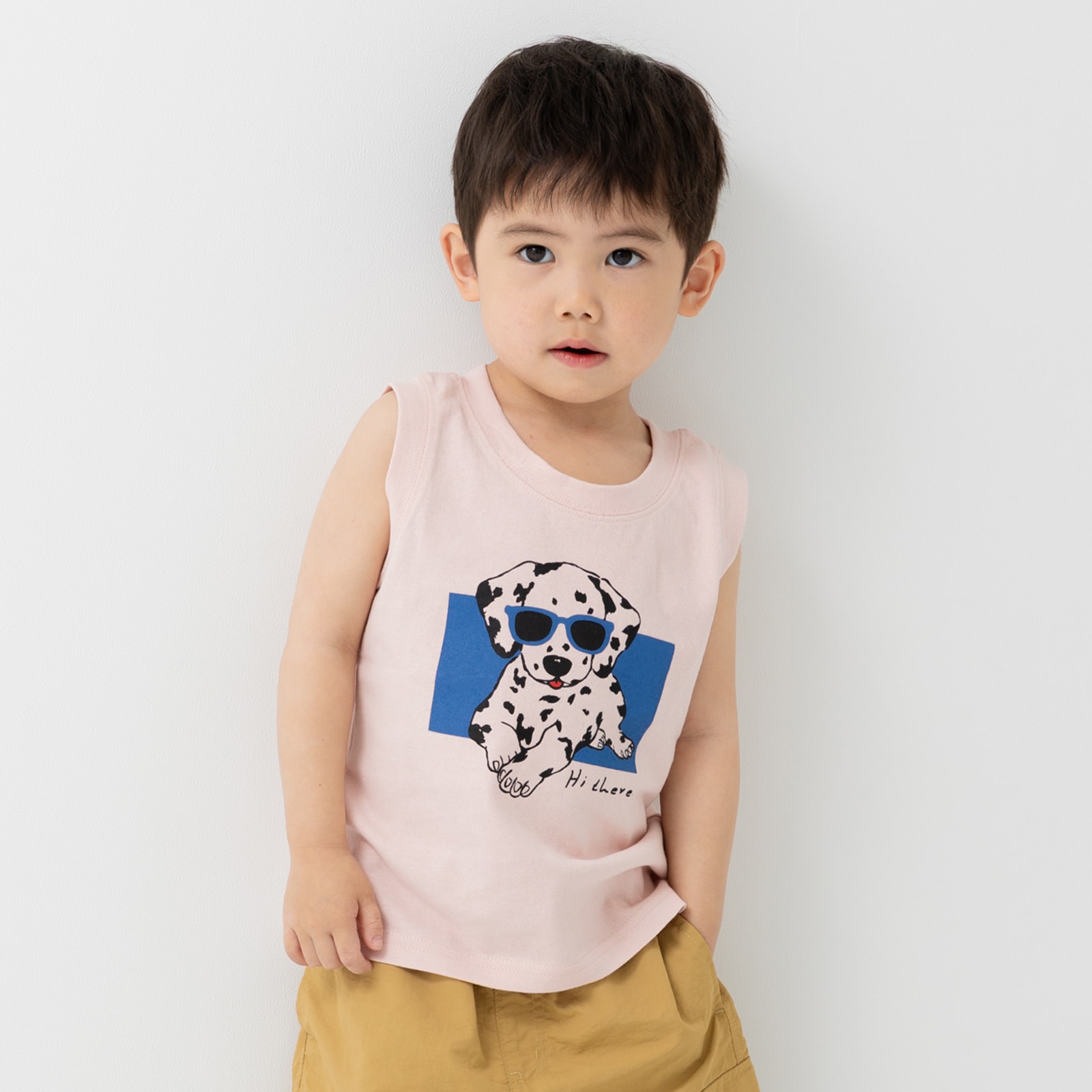 ネコポス送料無料 キッズ タンクトップ ノースリーブ ベビー服 子供服 インナー プリント 男の子 綿100％ chil2 夏 80 90 100 110 120 130 140cm [M便 1/2] | chil2 | 02