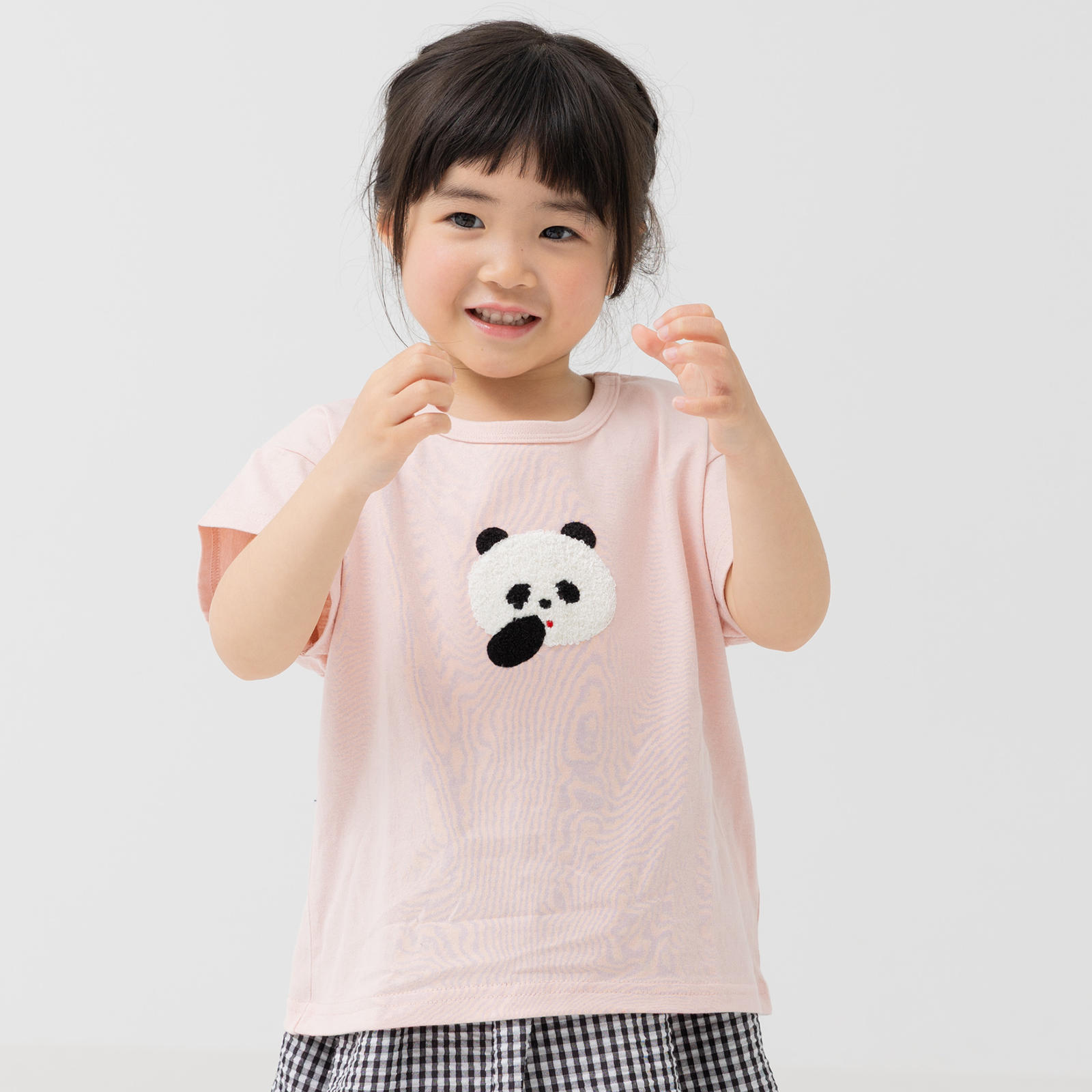 ネコポス送料無料 キッズ 半袖 Tシャツ ベビー服 子供服 サガラ刺繍 男の子 女の子 綿100％ 柄バリ chil2 25夏 80 90 100 110 120 130 140cm [M便 1/2] | chil2 | 05