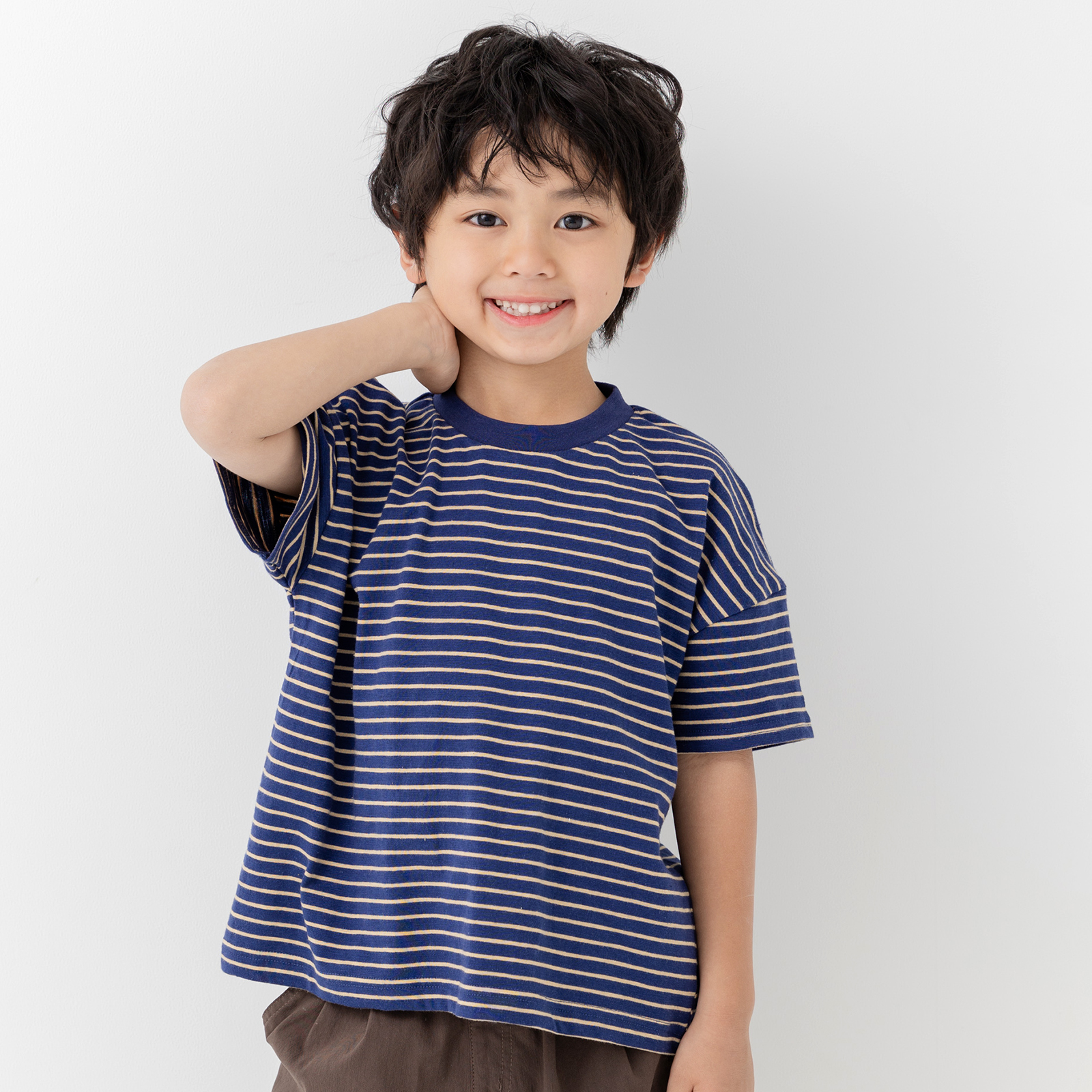 【計12点】110cm 半袖Tシャツ chil2 ネコポス送料無料 キッズ 半袖 Tシャツ ボーダー ベビー服 子供