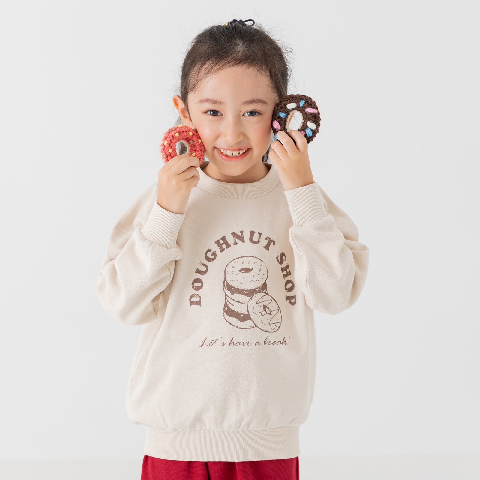 ネコポス送料無料 在庫処分 キッズ トレーナー ベビー服 子供服 男の子 女の子 スウェット 裏毛 綿100% chil2 秋 80 90 100 110 120 130 140cm [M便 1/1] | chil2 | 09