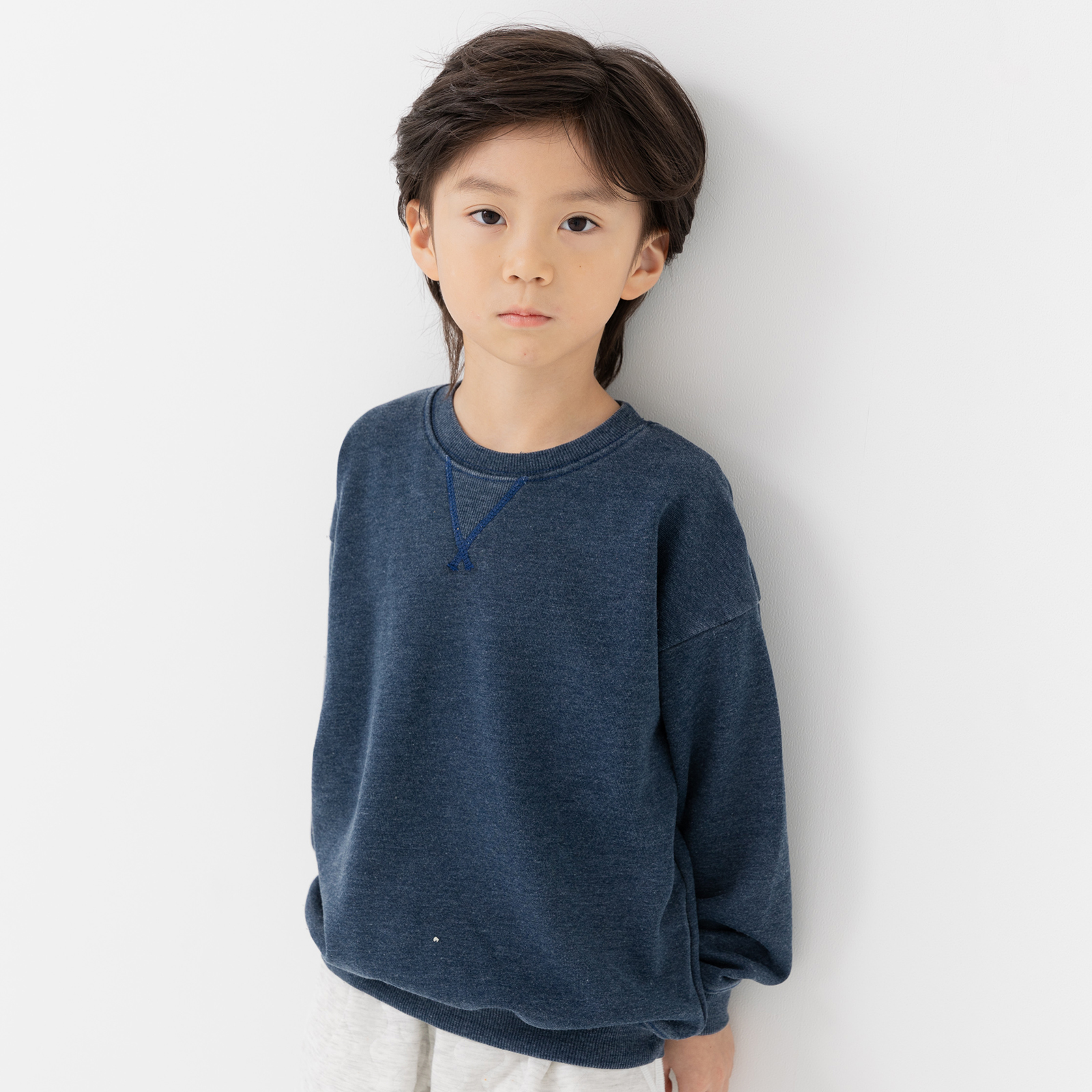 chil2 ネコポス送料無料 在庫処分 キッズ トレーナー ピグメント加工