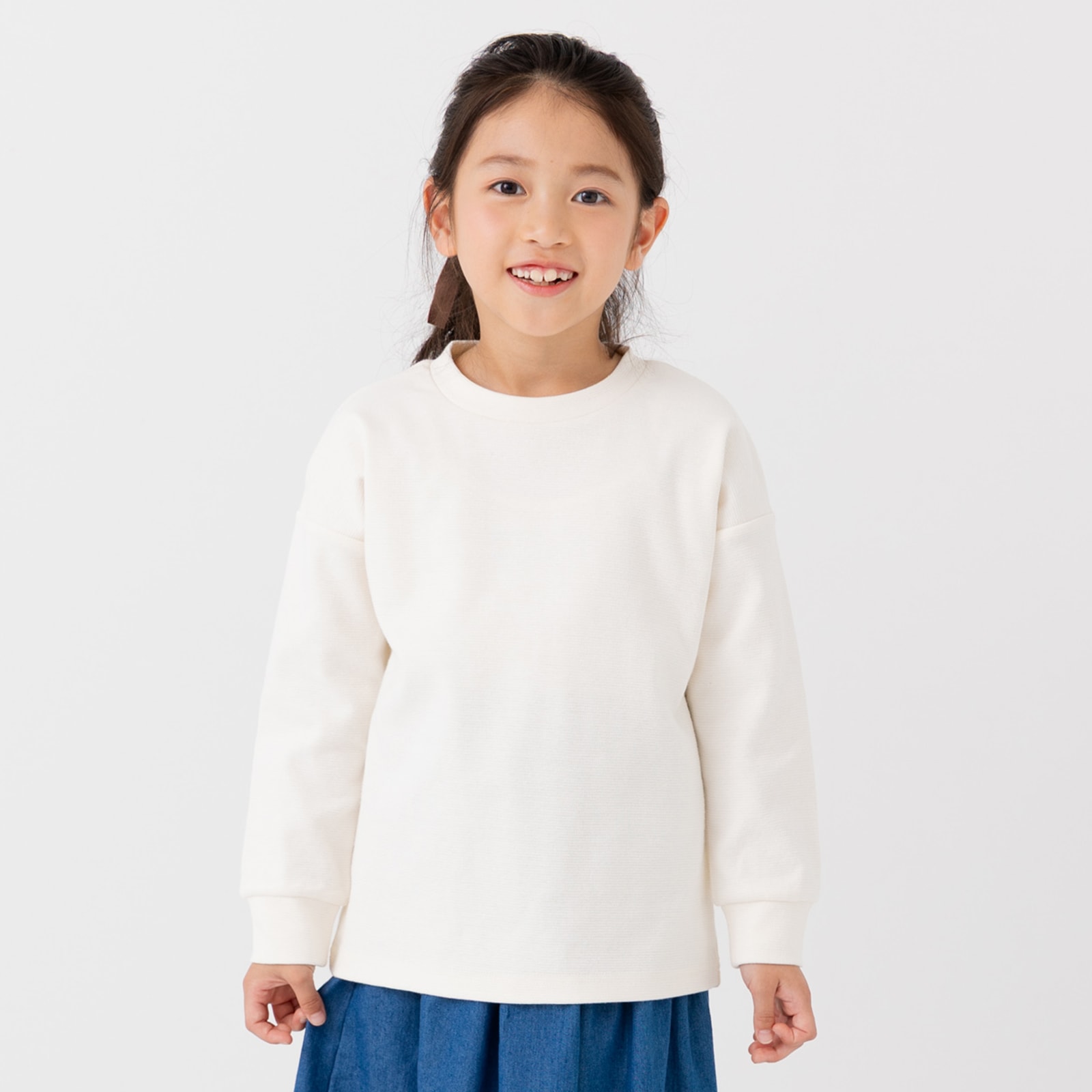 chil2 ゆうパケ送料無料 キッズ 長袖 Tシャツ 無地 ベビー服 子供服 