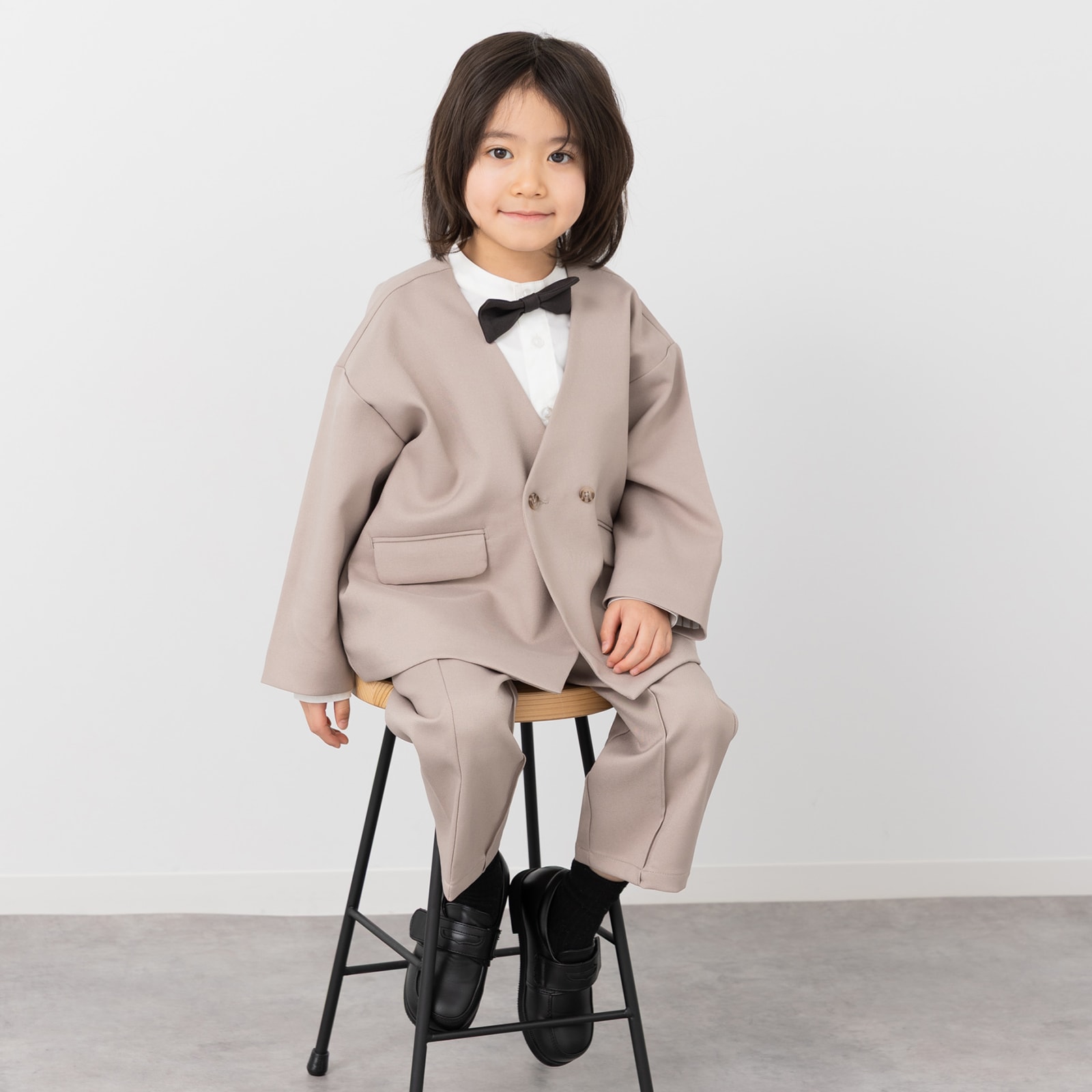 chil2 フォーマル 2点セット スーツ キッズ 子供服 ジャケット ノー