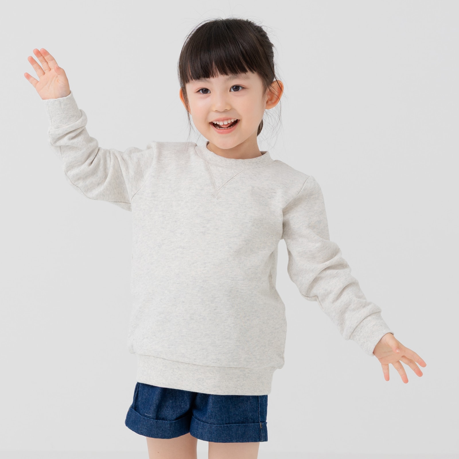chil2 ゆうパケ送料無料 キッズ トレーナー 無地 男の子 女の子
