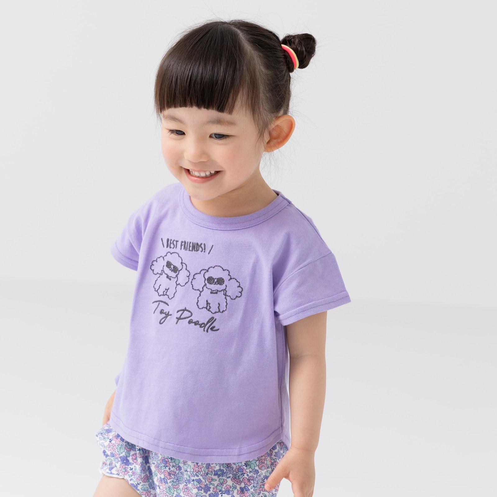 ネコポス送料無料 キッズ 半袖 Tシャツ ベビー服 子供服 男の子 女の子 天竺 イラスト ステッチ 刺繍 動物 恐竜 夏 80 90 100 110 120 130cm [M便 1/2]｜chil2｜08