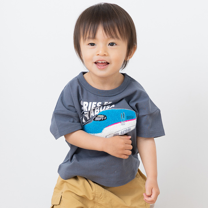 chil2 新幹線 JR 半袖 Tシャツ 男の子 子供服 キッズ ベビー服 天竺
