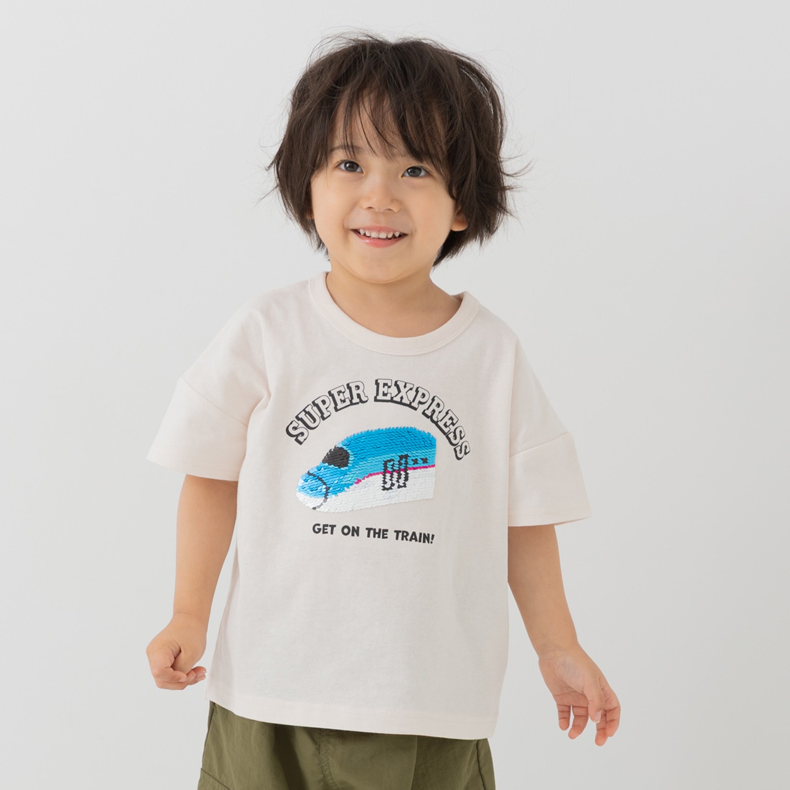 chil2 新幹線 JR 半袖 Tシャツ 男の子 子供服 キッズ ベビー服 天竺