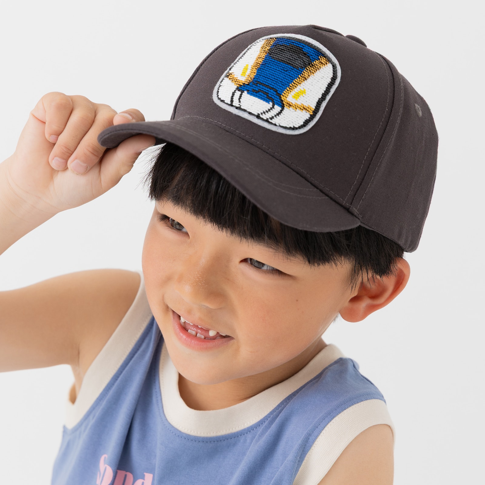 chil2 JR 新幹線 キャップ 帽子 キッズ 子供用 キッズ つば付 サイズ