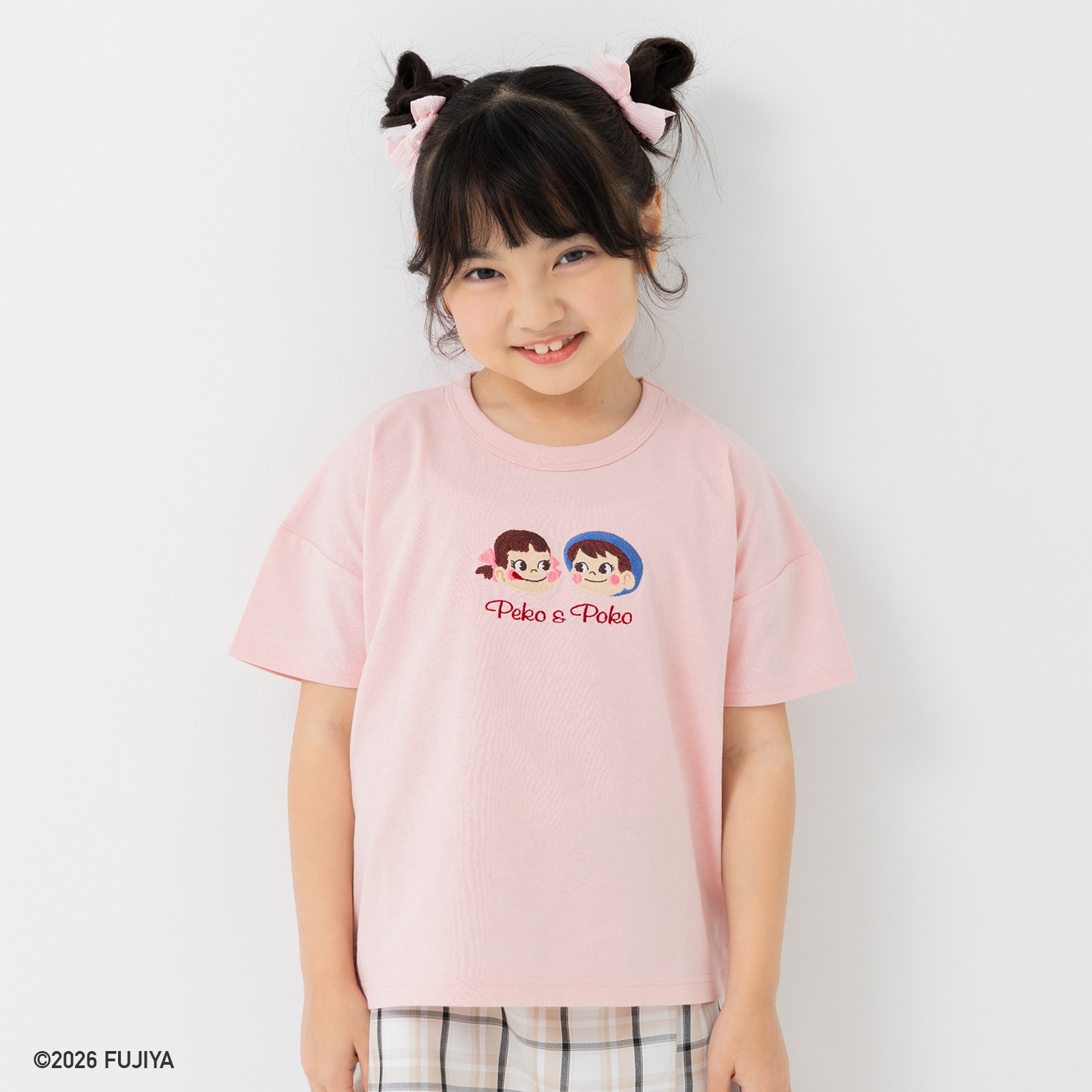 chil2 ペコちゃん Tシャツ 半袖 ベビー服 子供服 キッズ ポコちゃん