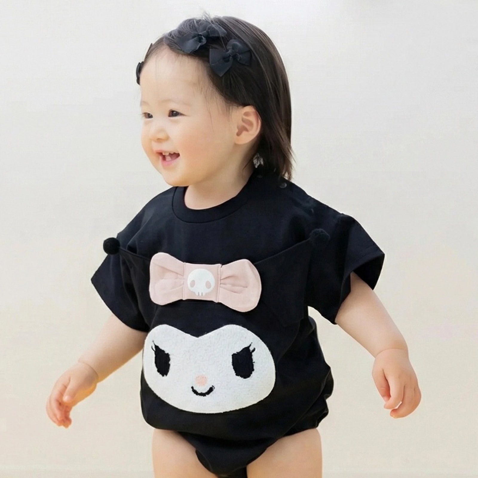 sanrio（サンリオ） 半袖 ロンパース カバーオール ベビー 子供服