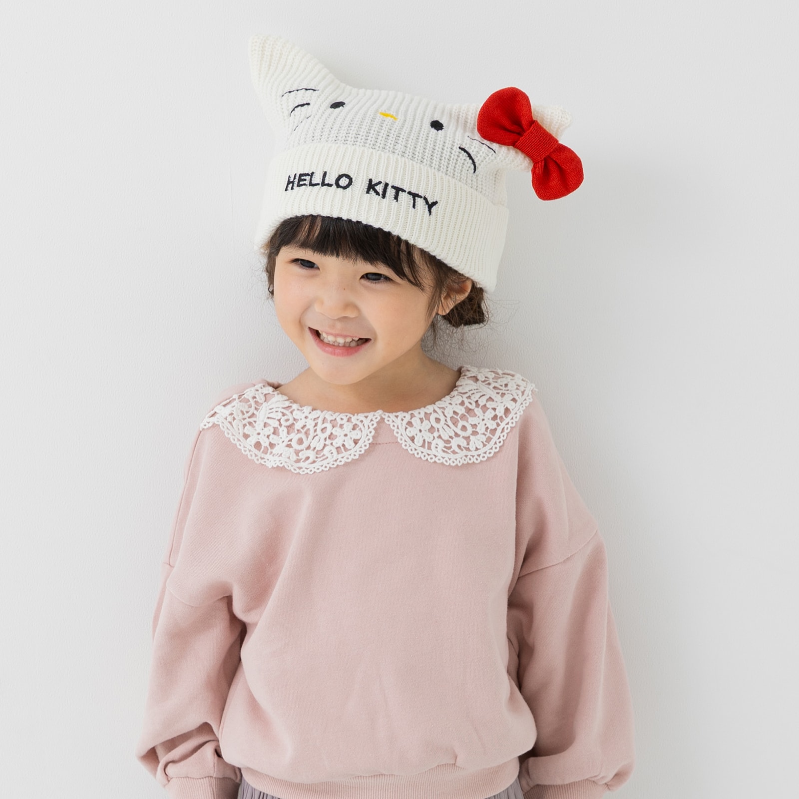 sanrio（サンリオ） キャラクター ニット帽 子供用 キッズ 帽子 女の子