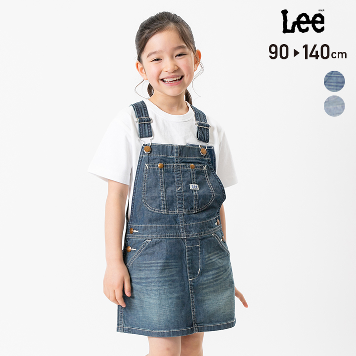 Lee ジャンパースカート デニム 子供服 ベビー キッズ 女の子 ボトムス