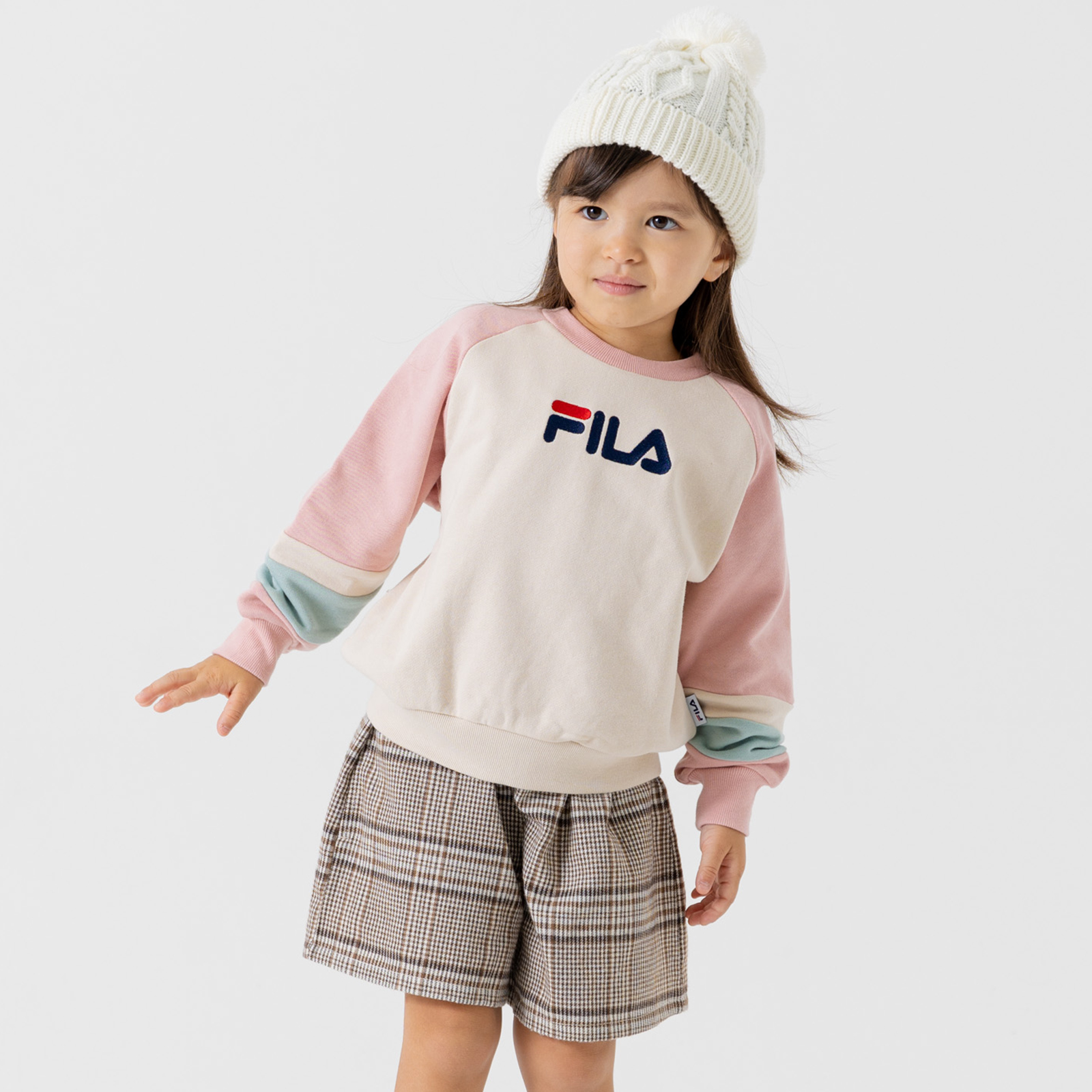 在庫処分 フィラ 長袖 トレーナー ベビー服 子供服 キッズ 男の子 女の子 トップス ロゴ FILA 綿100％ 裏毛 FILA 秋 80 90 100 110 120 130cm [M便 1/1]｜chil2｜08