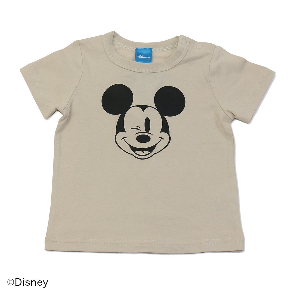 ミッキーマウス Tシャツ 半袖 ベビー服 子供服 キッズ 男の子 綿100 天竺 トップス Disney 夏 80 90 100 110 1 130 140 150cm M便 1 2 チルドレン通信 通販 Yahoo ショッピング