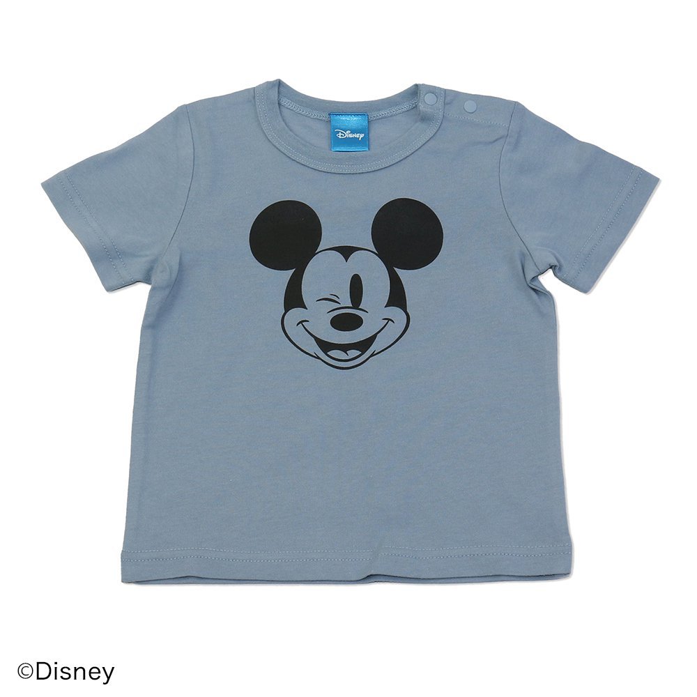 ミッキーマウス Tシャツ 半袖 ベビー服 子供服 キッズ 男の子 綿100 天竺 トップス Disney 夏 80 90 100 110 1 130 140 150cm M便 1 2 チルドレン通信 通販 Yahoo ショッピング