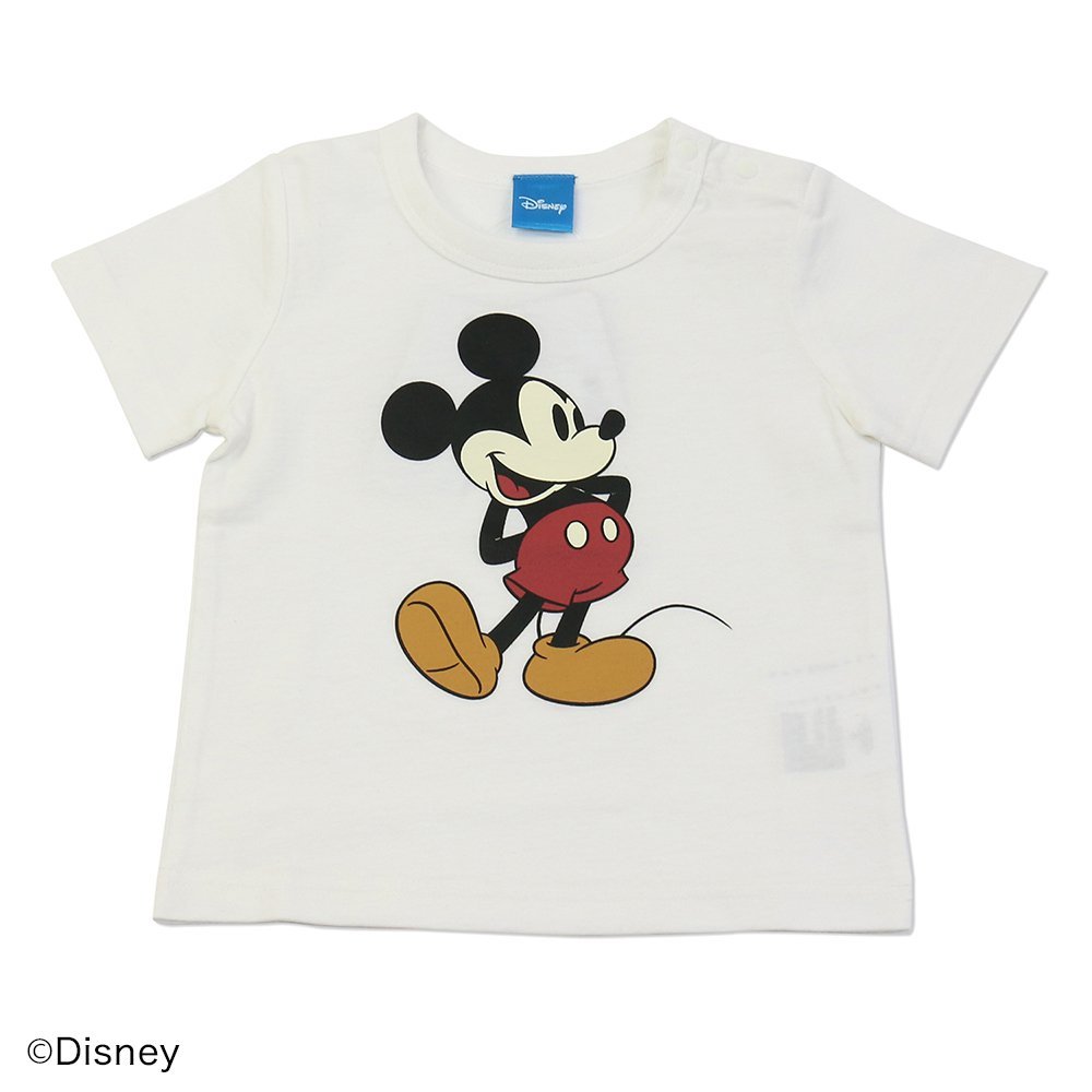 ミッキーマウス Tシャツ 半袖 ベビー服 子供服 キッズ 男の子 綿100 天竺 トップス Disney 夏 80 90 100 110 1 130 140 150cm M便 1 2 チルドレン通信 通販 Yahoo ショッピング