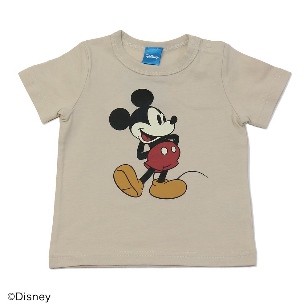 ミッキーマウス Tシャツ 半袖 ベビー服 子供服 キッズ 男の子 綿100 天竺 トップス Disney 夏 80 90 100 110 1 130 140 150cm M便 1 2 チルドレン通信 通販 Yahoo ショッピング