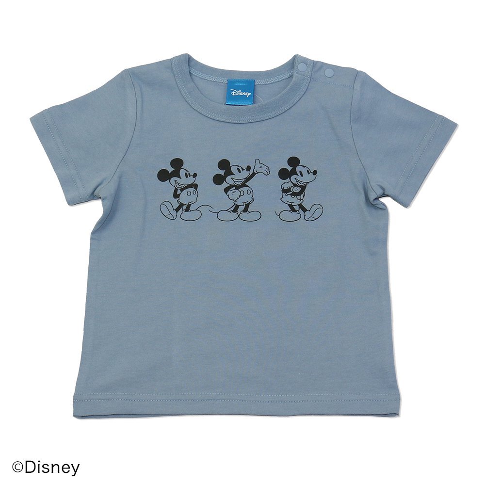 ミッキーマウス Tシャツ 半袖 ベビー服 子供服 キッズ 男の子 綿100 天竺 トップス Disney 夏 80 90 100 110 1 130 140 150cm M便 1 2 チルドレン通信 通販 Yahoo ショッピング