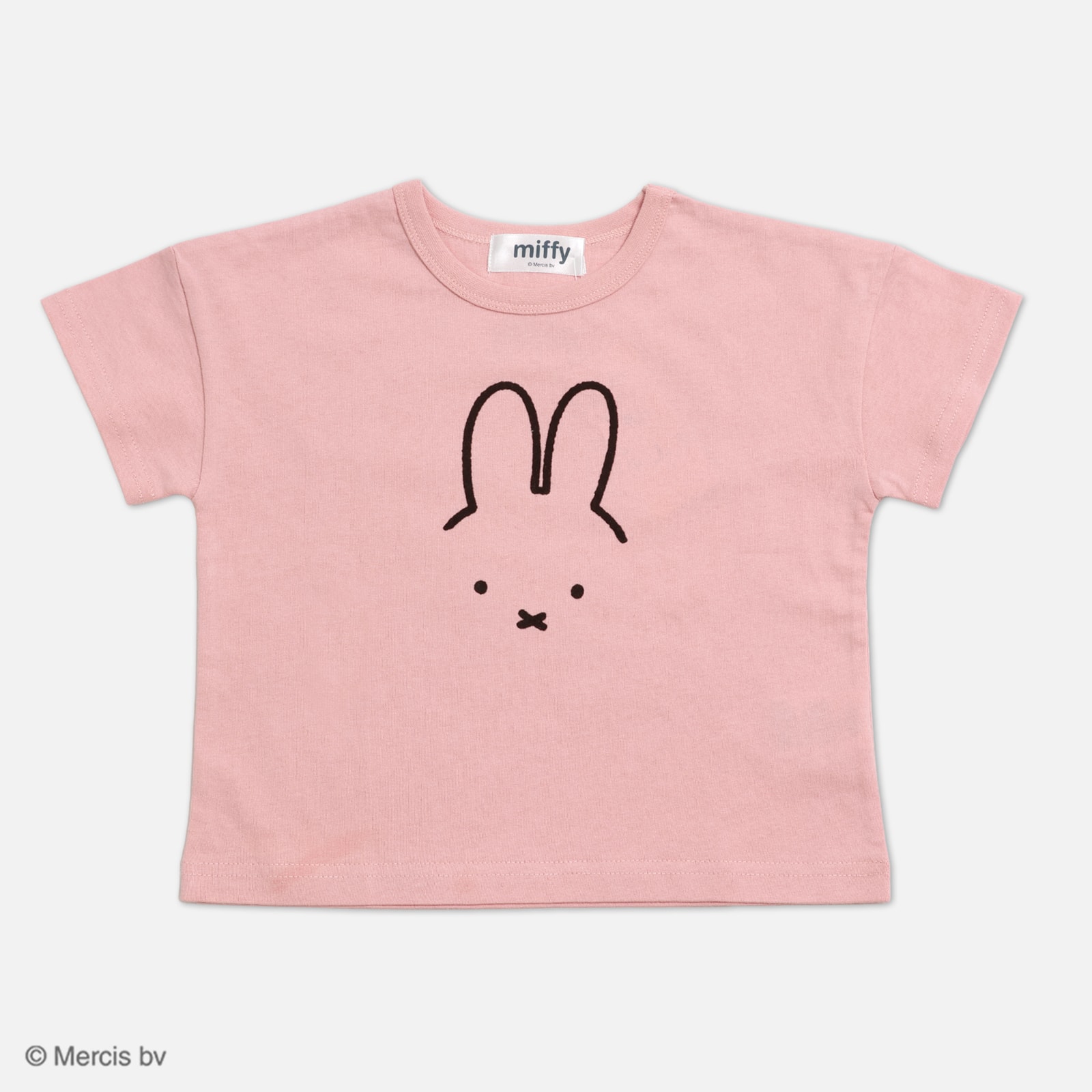 Miffy（ミッフィー） 半袖 Tシャツ ベビー服 子供服 キッズ 女の子 綿