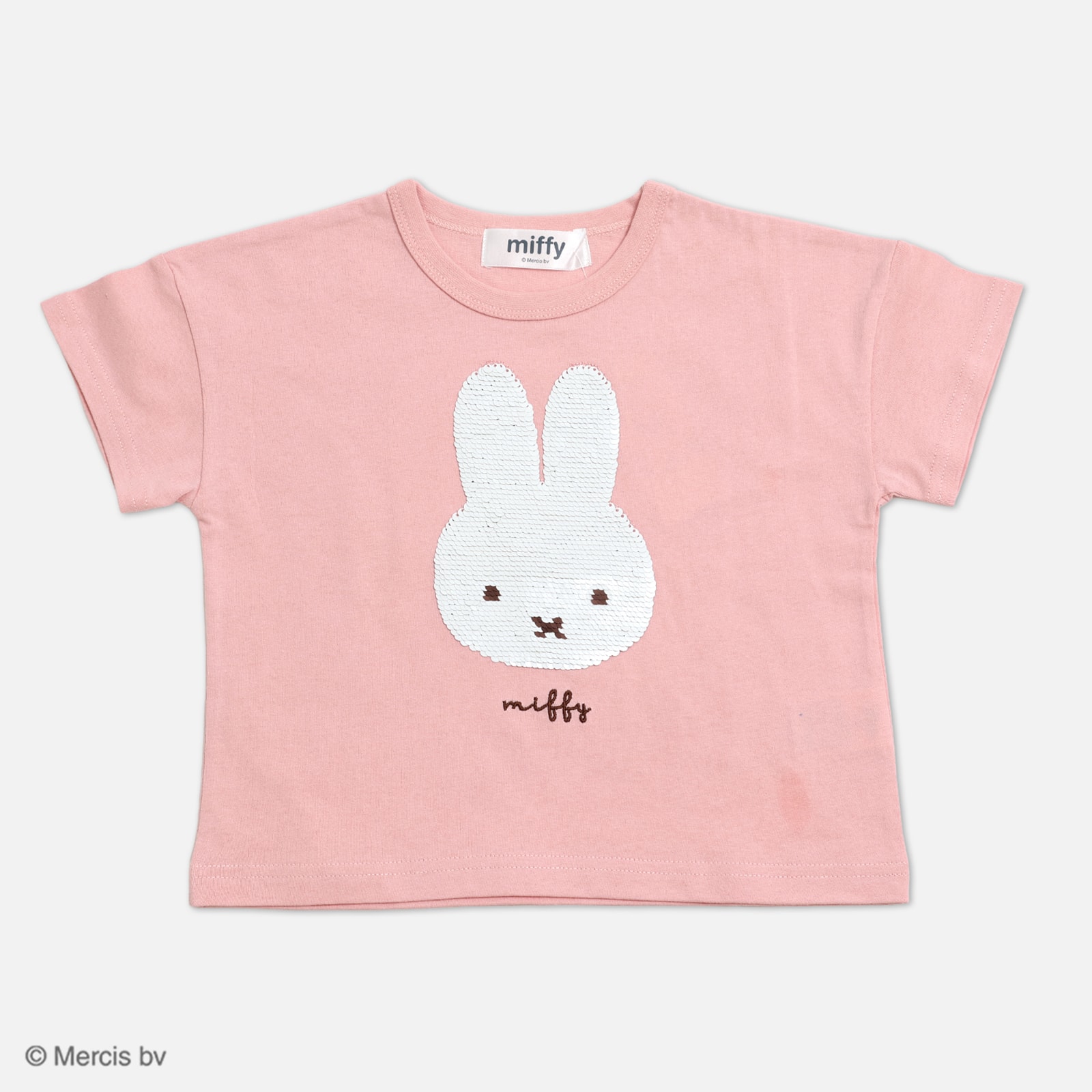 Miffy（ミッフィー） 半袖 Tシャツ ベビー服 子供服 キッズ 女の子 綿