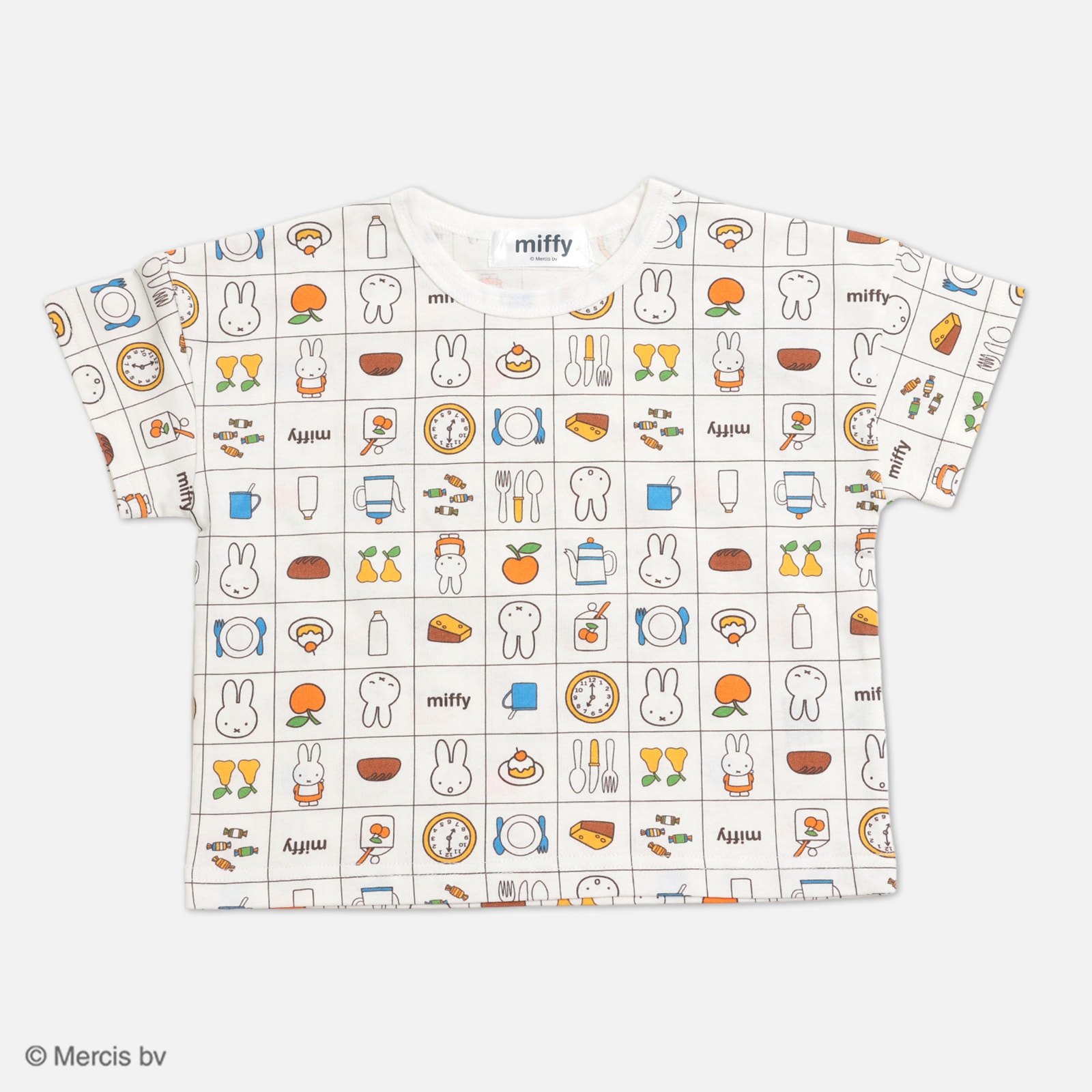 Miffy（ミッフィー） 半袖 Tシャツ ベビー服 子供服 キッズ 女の子 綿