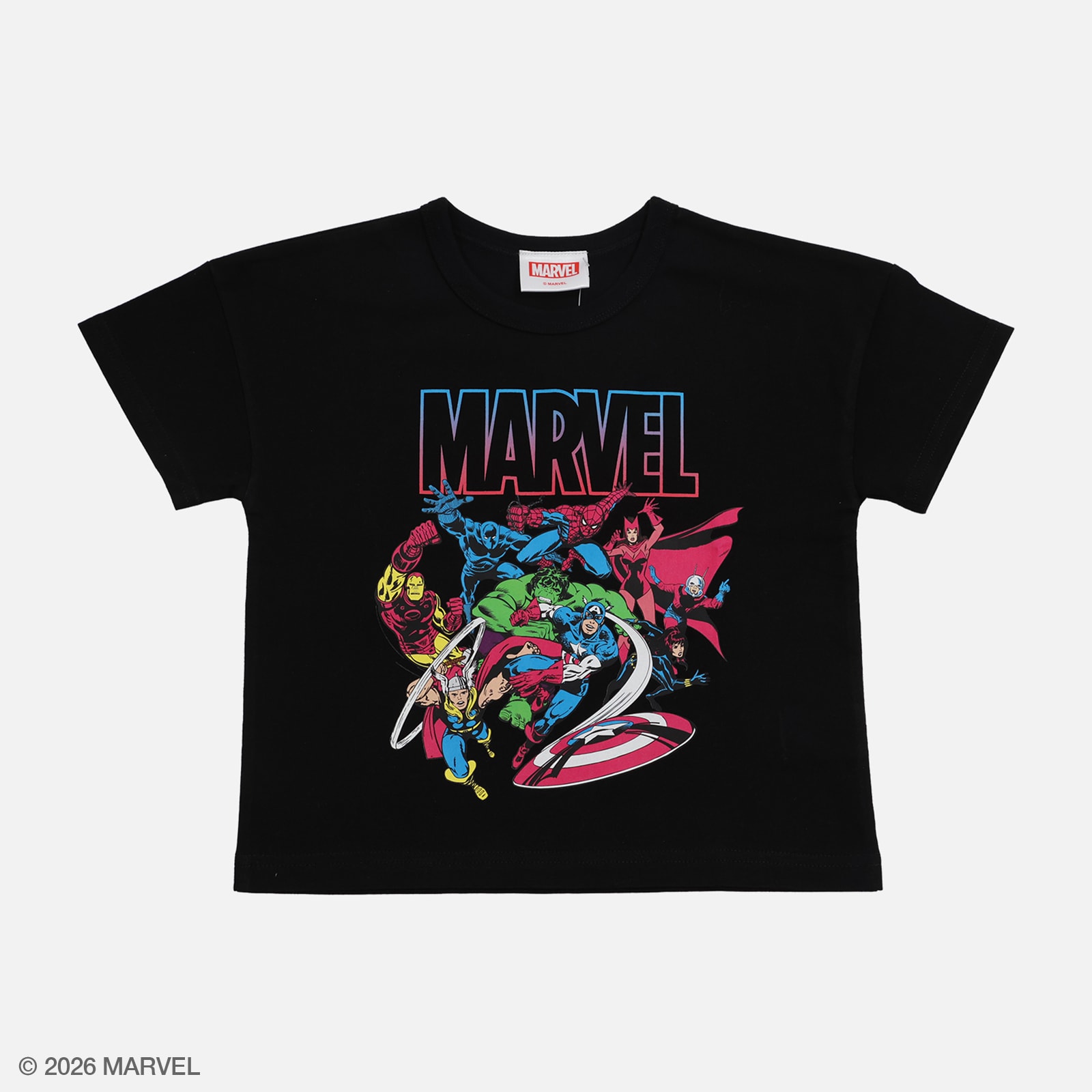 chil2 マーベル 半袖 Tシャツ 子供服 キッズ 男の子 スパイダーマン