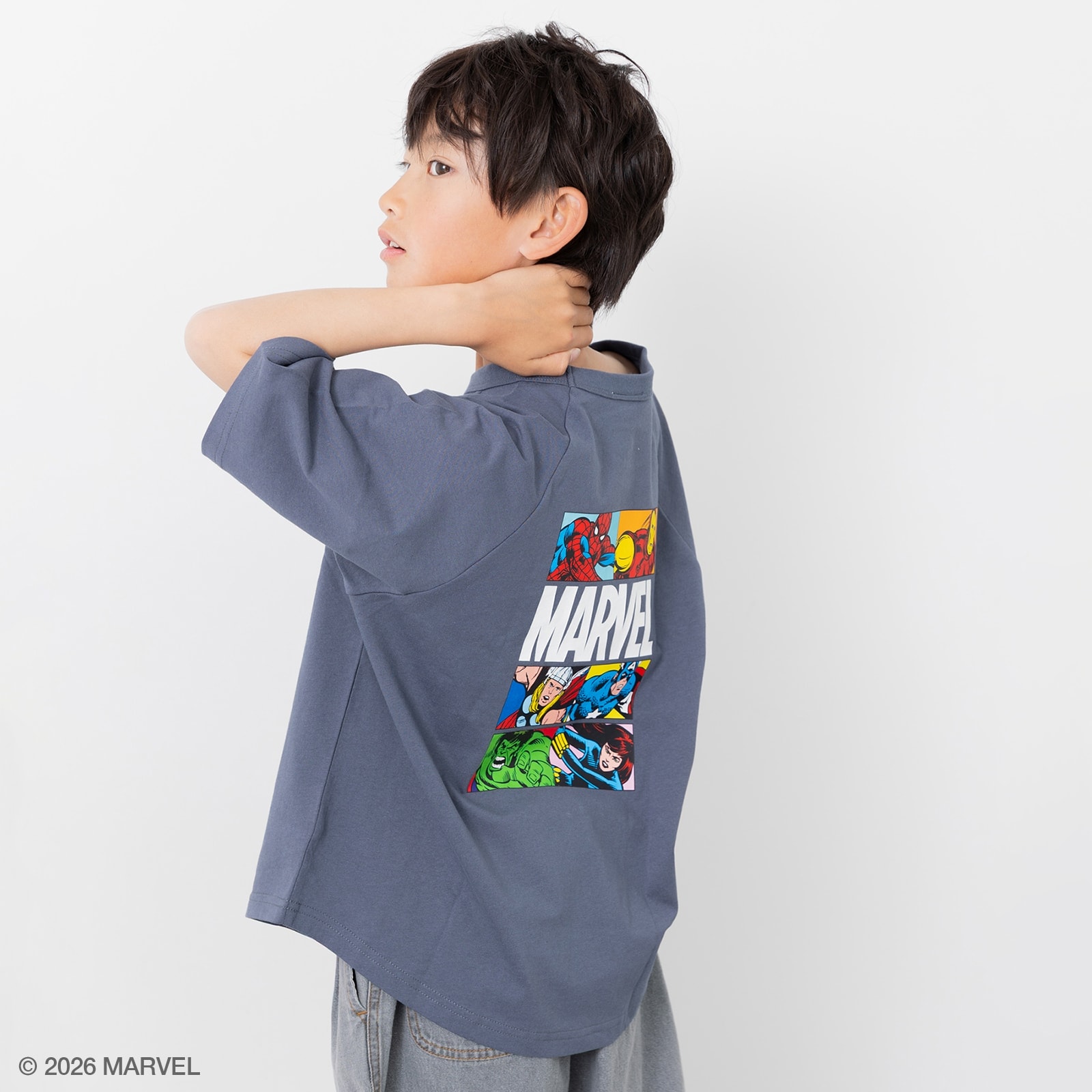 chil2 マーベル 半袖 Tシャツ 子供服 キッズ 男の子 スパイダーマン