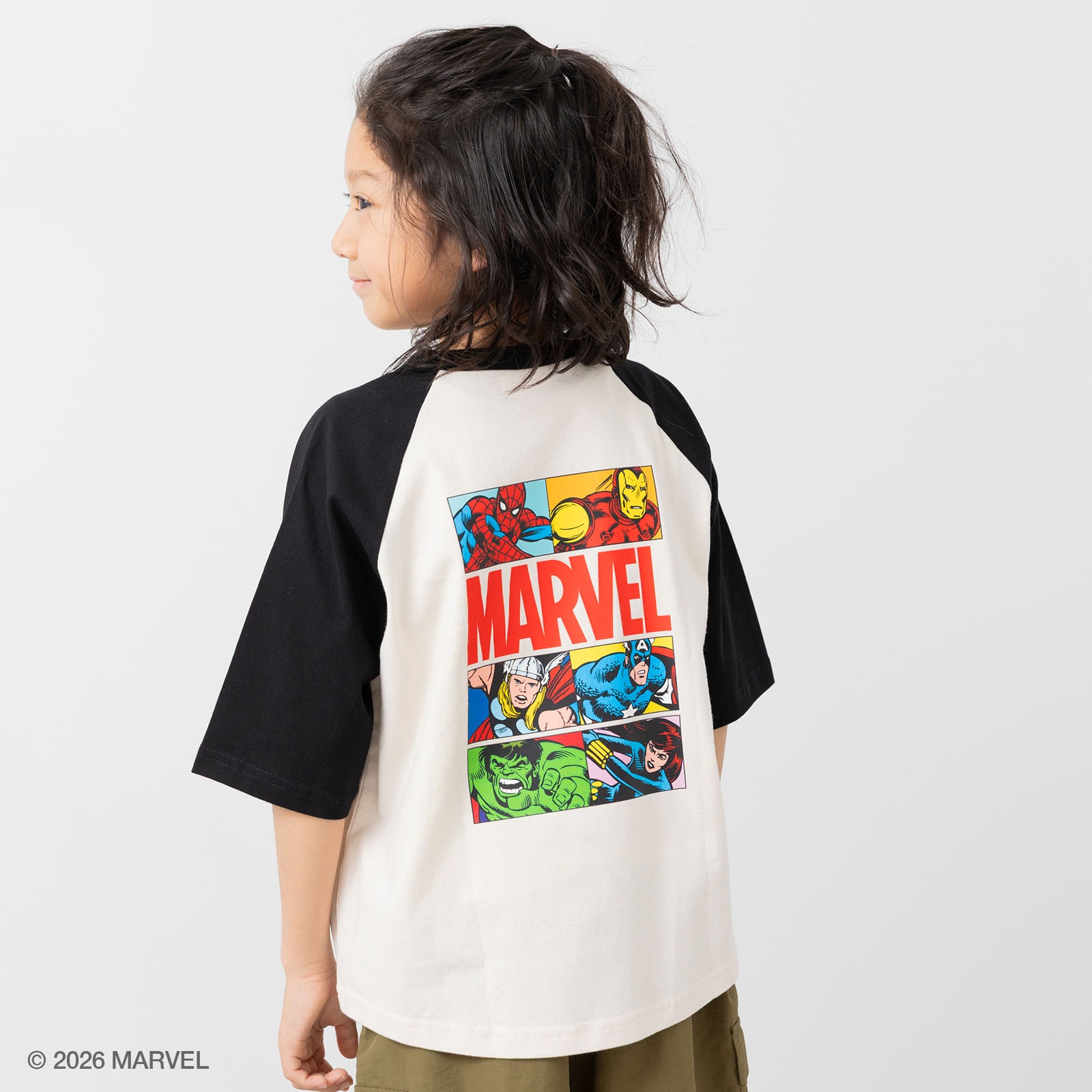 chil2 マーベル 半袖 Tシャツ 子供服 キッズ 男の子 スパイダーマン