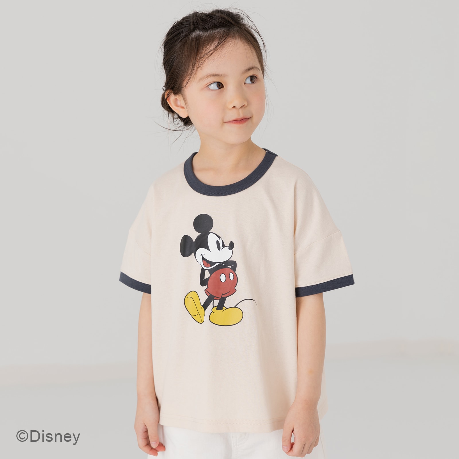 ミッキーマウス キッズ 半袖 Tシャツ 子供服 男の子 女の子 ベビー ディズニー Disney 綿...