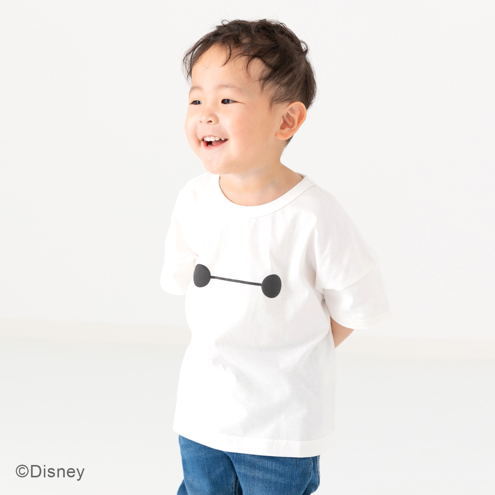 キッズ ベイマックス ディズニー キャラクター 半袖 Tシャツ ベビー服 子供服 ワイド 男の子 綿100％ Disney 夏 90 100 110 120 130 140cm [M便 1/2] | ベイマックス | 01