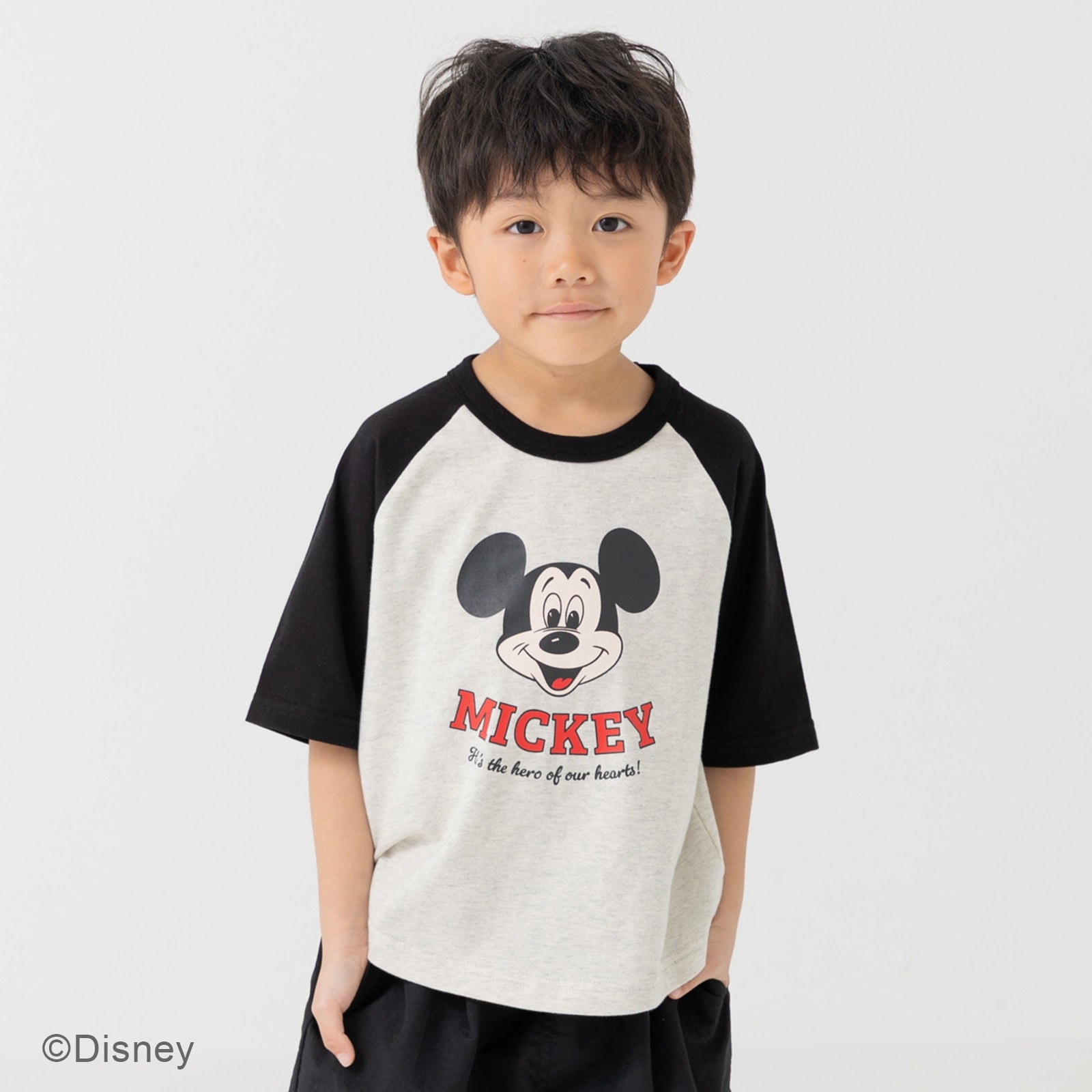 Disney（ディズニー） キッズ 半袖 Tシャツ ミッキーマウス ベビー服