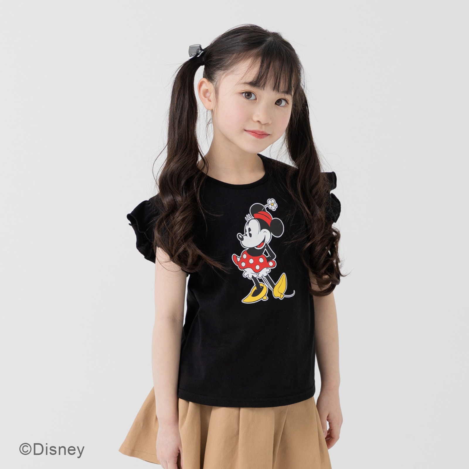 Disney（ディズニー） キッズ 半袖 Tシャツ ミニーマウス ベビー服 