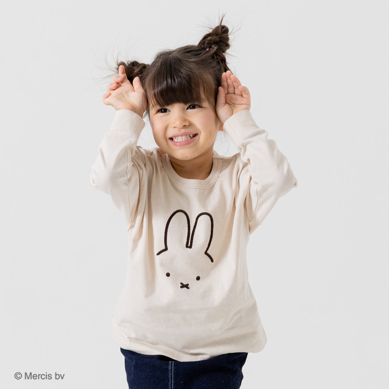 子供服 キッズ 長袖 Tシャツ ミッフィー ベビー服 女の子 ロンT 天竺