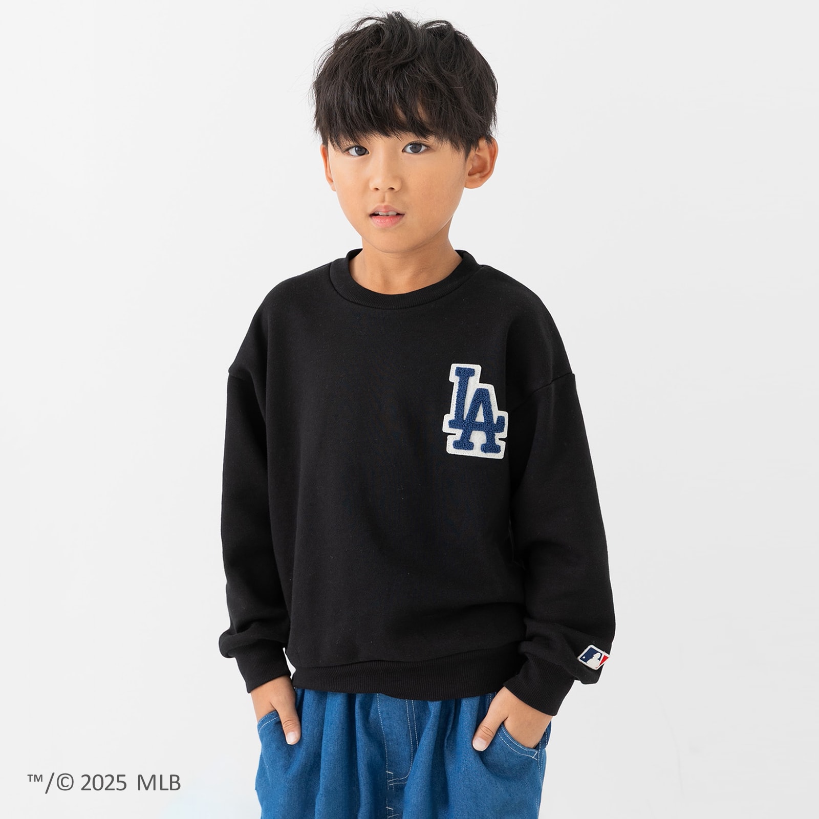 MLB トレーナー キッズ 子供服 ベビー服 男の子 女の子 ロゴ 裏毛