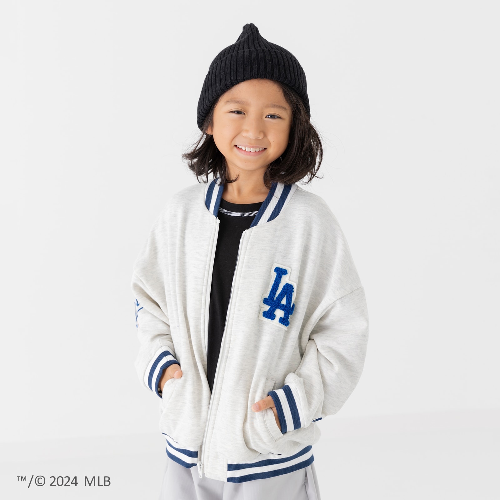 MLB キッズ スタジャン ベビー服 子供服 ジャンパー 男の子 ロゴ MLB キッズ スタジャン ベビー服 子供服 ジャンパー 男の子 ロゴ